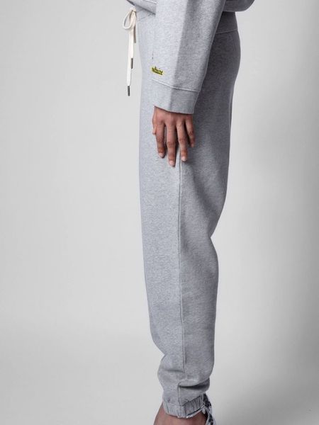 

women's pants s 2023 women elastic waist drawstring cotton letter printed loose straight fleece full length 230828, Black;white