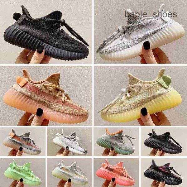 

athletic outdoor kids shoes children basketball shoes wolf grey toddler sport sneakers toddler chaussures pour enfant with box, Black