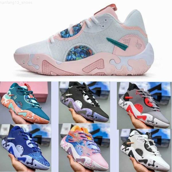 

mens actual basketball shoes pg6 ep turquoise gerig sole paul george sports sneakers butterfly white black green red mens tennis shoe pg 6 p