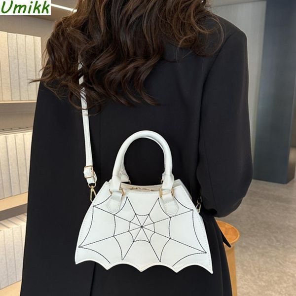 

evening bags creative chic pu leather small shoulder bag trend bat wing handle bags fashion halloween props outdoor crossbody bag handbag 23