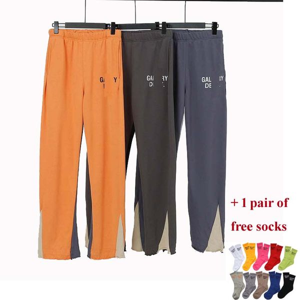 

designer pants for male and women casual sweatpants fitness workout hip hop elastic pants mens flared trousers long sweatpants, Black