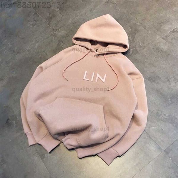 

mens hoodies fashion classic high-quality designer women sweatshirts printed casual loose hooded fleece sweater clothing high street cotton, Black