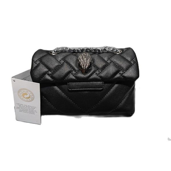

evening bags kurt g fashion quilted eagle metal women shouder bag embroidery pu leather ladies cross body bag 230829
