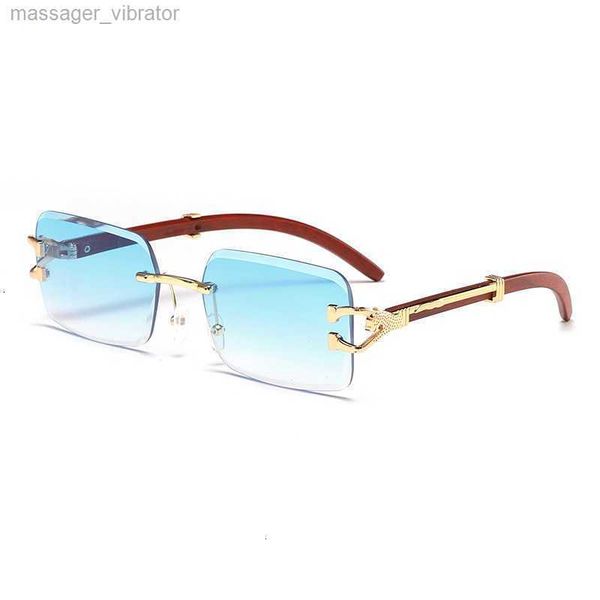 

niche fashionable and personalized black sunglasses cut edge sunglasses metal cheetah decorative men's and women's glasses btlk mf, White;black