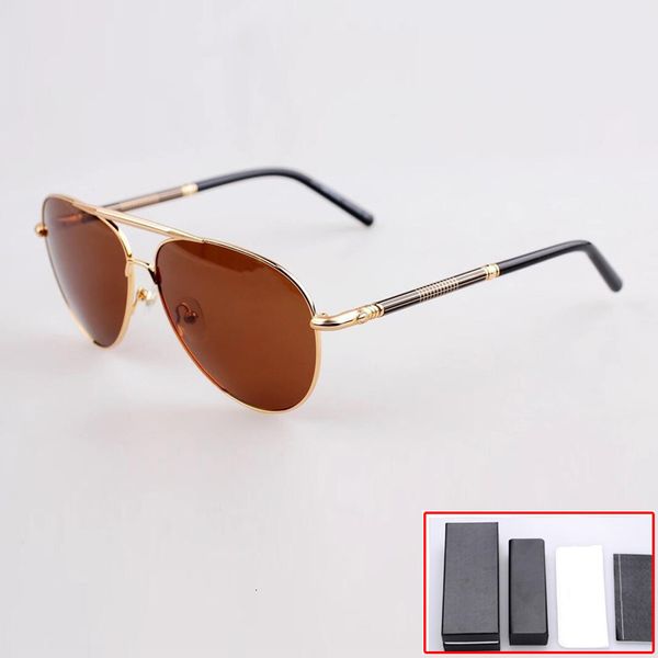 

sunglasses men's fashion mb pilot 512 luxury uv400 protection outdoor driding fishing polarized sunglasses mb512s 230828, White;black