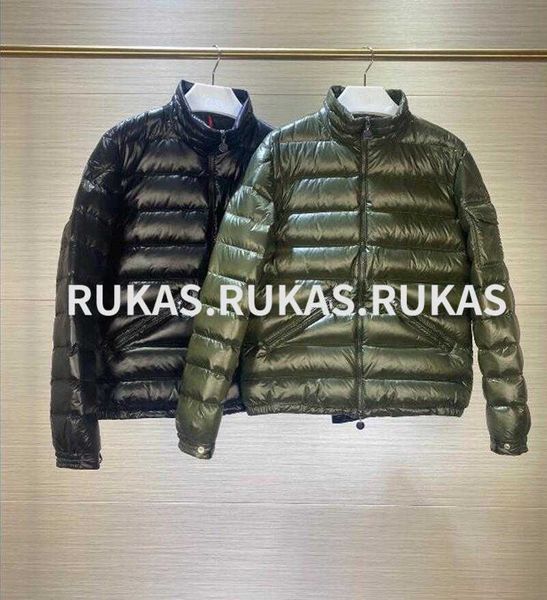 

2023 luxury coat maya fashion men's down jacket monclair plus fleece thickened short stand collar casual warm coat nfcscan, Black