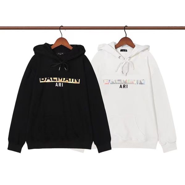 

hoodie mens hoodies women designer hoodie man street autumn winter hooded pullover fashion sweatshirts loose hooded jumper clothing jacket, Black