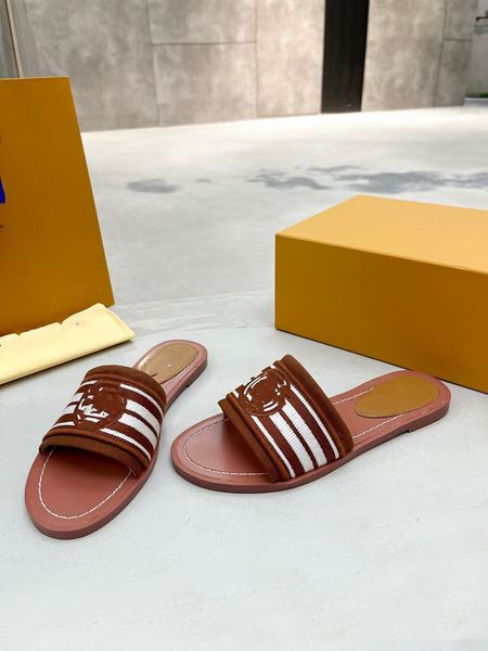 

designer slides women man slippers luxury sandals brand sandals real leather flip flop flats slide casual shoes 0828, Black