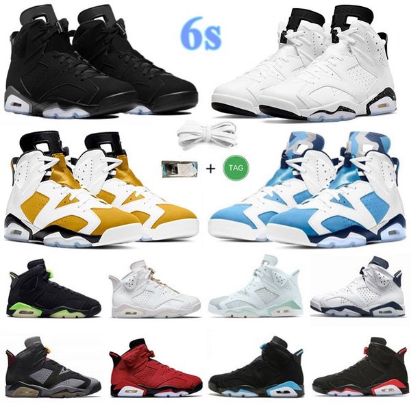 

6 6s mens basketball shoes reverse oreo yellow ochre shy pink black royal cardinal raptors khaki olive unc cool grey men women trainers spor