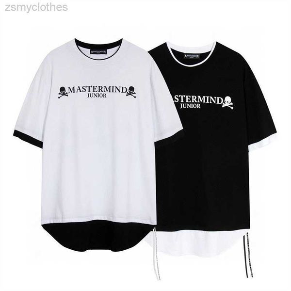 

men's t-shirts good quality oversized mastermind short sleeve fashion t-shirt men mastermind black white women t shirt tee mens clothin, White;black