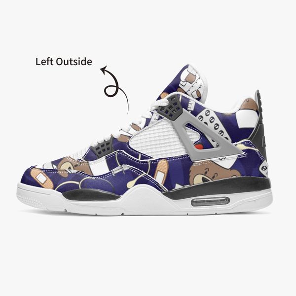 

diy basketball shoes mens womens dancing ducks trainers outdoor sports a12 36-46