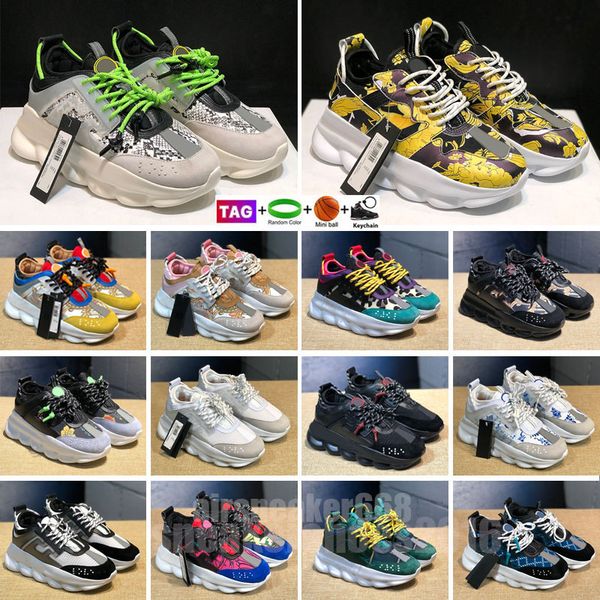 

2023 platfrom originals leisure sneakers casual shoes mens womens paris confortable old dad bench classic chain leather outdoor shoe eur 36-, Black
