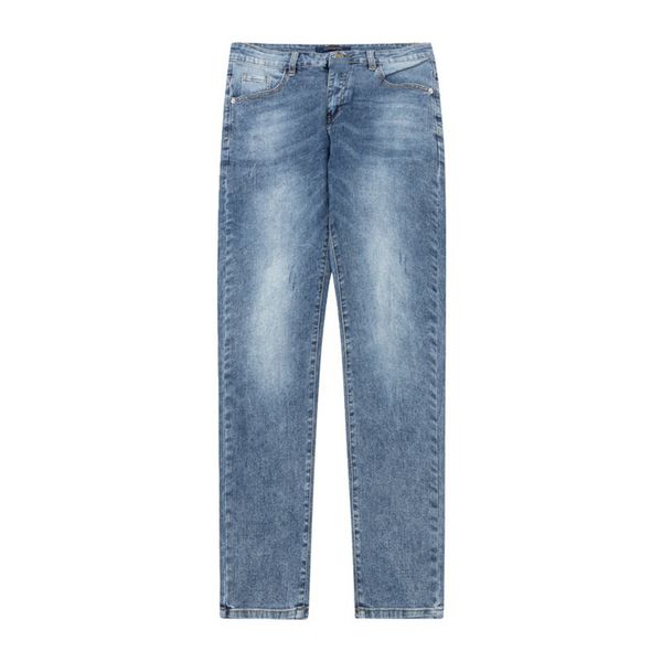 

fashion men's jeans 2023 luis men's and women's embroidered decorative pants letter logo zipper jeans vuttonity 03-05, Blue