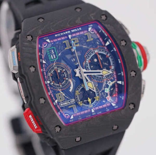 

richardmille tourbillon wristwatch rm diamond tactical wrist watches mechanical watches rm6501 carbon fiber machinery swiss name luxury octo