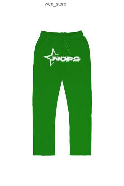 

2023 nofs tracksuit fashion brand letter printing loose sweater y2k hoodie hip hop street wear men's and women's pullover casual m, Black