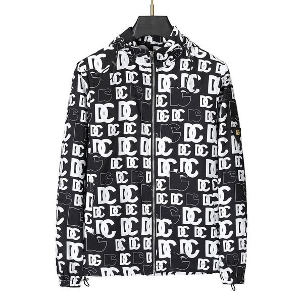 

mens women jacket designer autumn and winter windbreak long sleeve outerwear fashion letters print jacket coats casual zipper jackets741, Black