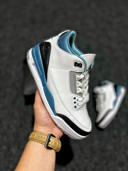 

2023 new arrivals 3s basketball shoes 3 (iii) white dark green mens women brand name designer sneakers