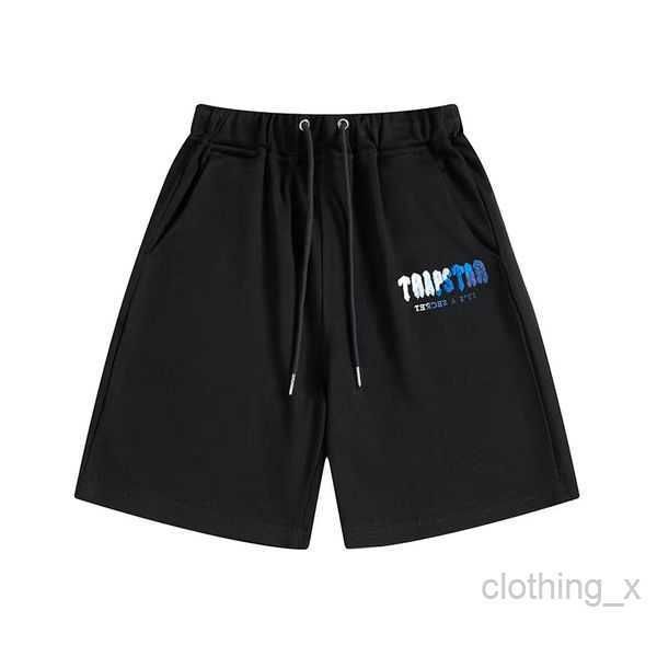 

men's t shirts cotton trapstars clothes short set summer men trapstar london t shirt men shooters women embroidered bottom tracksuit cl, White;black