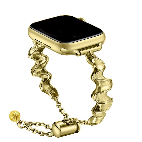 

fashion alloy strap designer watch band smart straps for apple watch band ultra 38mm 44mm 45mm iwatch band series 8 9 4 5 6 7 women bracelet