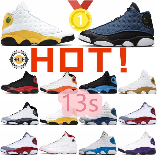 

new black flint 13s basketball shoes jump man 13 with box celestine blue wheat university blue reverse bred playground lucky green court pur