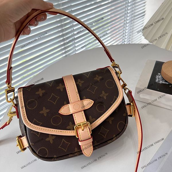 

23ss women luxurys designer totes bags onthego leather handbag flowers shouder crossbody ladies handbags pouch purse messenger bag 20cm