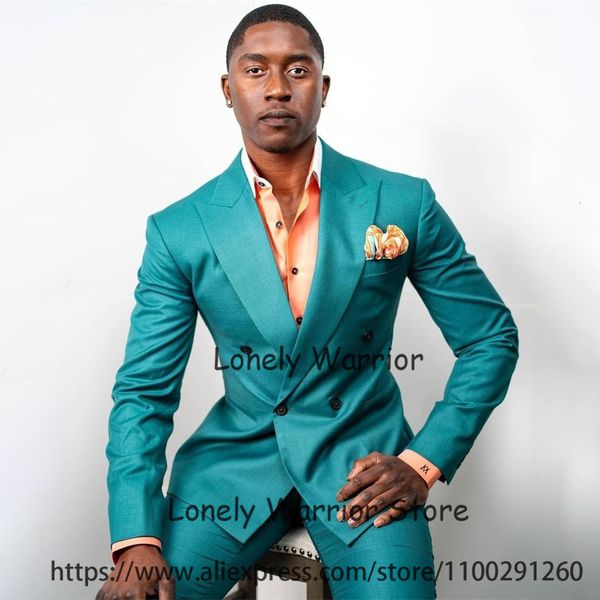 

men s suits blazers fashion tiffany blue banquet men double breasted slim fit wedding groom tuxedo prom party blazer 2 piece set costume hom, White;black