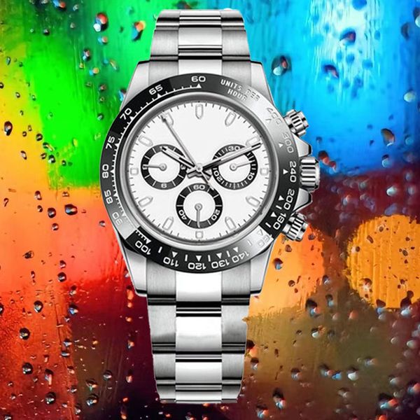 

aaa mens watch mechanical watches automatic movement watch 40mm all stainless steel strap ditona designer watches sapphire waterproof montr, Slivery;brown