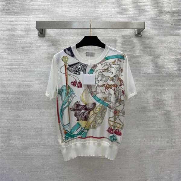 

designer women t shirt summer tshirt printed round neck pullover short sleeved daily casual home t-shirt soft comfort rs clothes womens 55, White