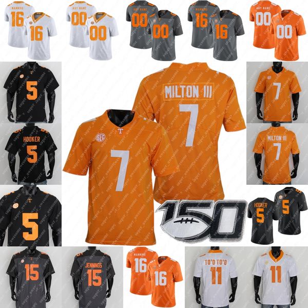 

tennessee volunteers jersey joe milton iii bru mccoy nico iamaleava ramel keyton jabari small squirrel white jaylen wright keenan pili peyto, Black