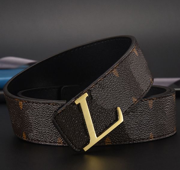 

designer louise belts mens womens belt letters plaid vutton leather womens jeans viuton belt smooth buckle men belt with box, Black;brown