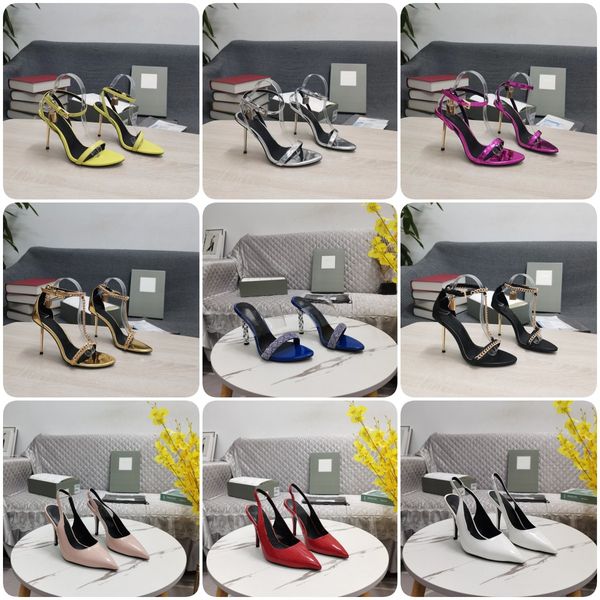 

padlock pointy 23s elegant brand padlock pointy naked high-heeled brands patent leather sandals summer gold-tone key lock padlock black bule