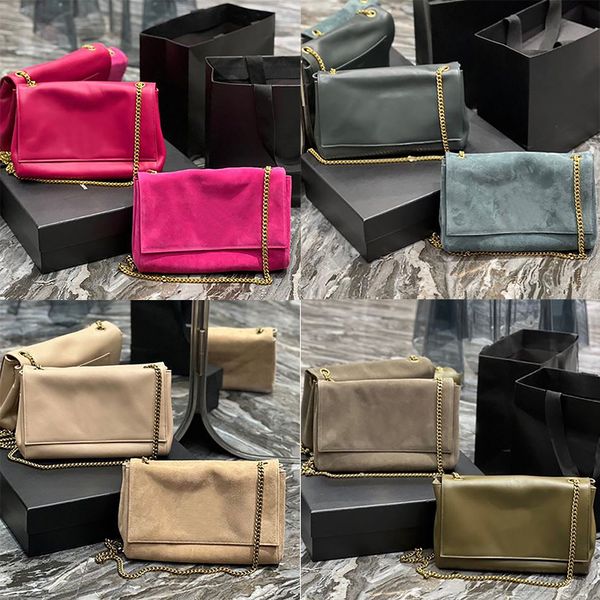 

reversible medium kate in suede chain bag smooth leather soft bag shoulder crossbody handbag purses genuine designer luxury clutch women wal