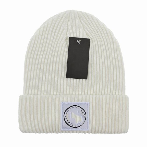 Luxury Stone Beanie Brand Knitted Hat Designer Cap Mens Fitted Hats Unisex Cashmere Letters Casual Skull Caps Outdoor Ja65 1 IP2E XV6R