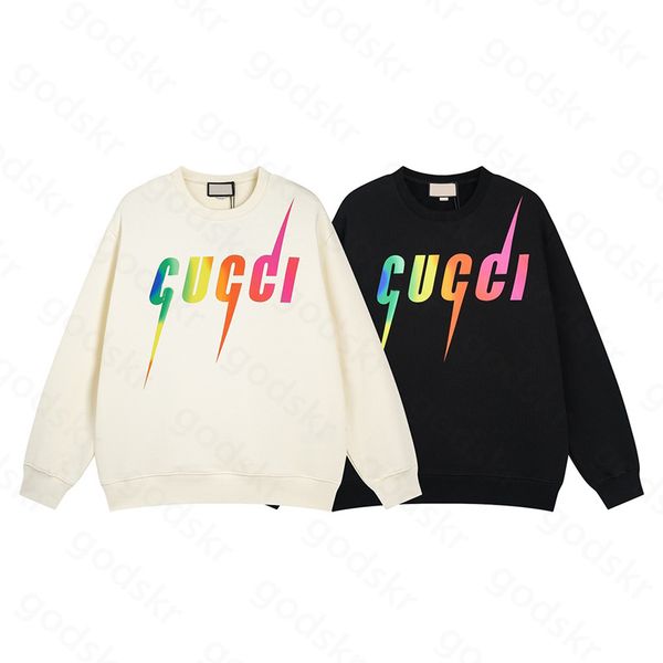 

women fashion brand hoodie tracksuit classic print sweatshirt hip hop designers pullover man hoodie, Black