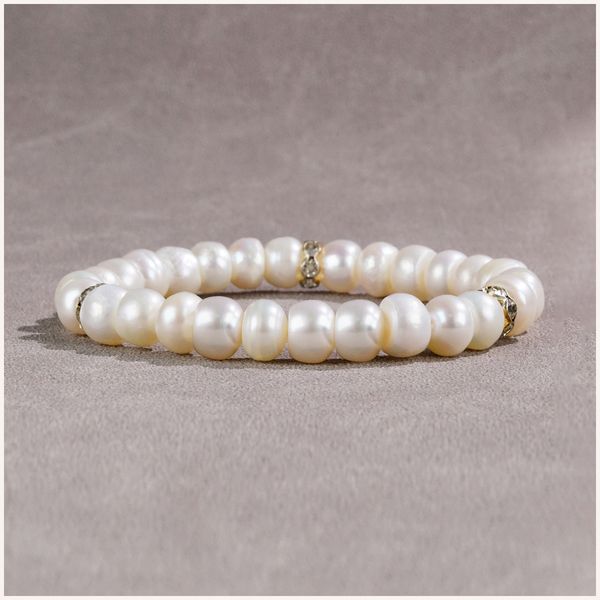 

Natural Pearl Elastic Beaded Bracelets Unisex Men's Bracelets Jade Bracelets Colorful Bracelets Designer Ladies Jewelry