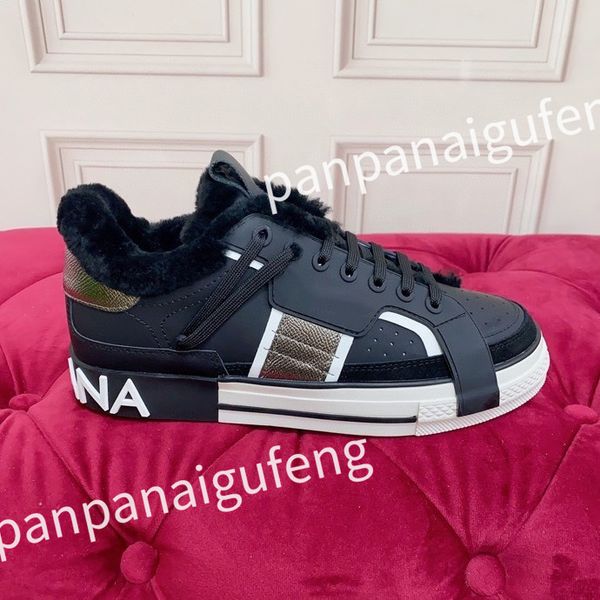 

2023 r casual white shoes sneakers casual shoes sneakers women's flats platform shoe white black women lace up men size35-45fd221003