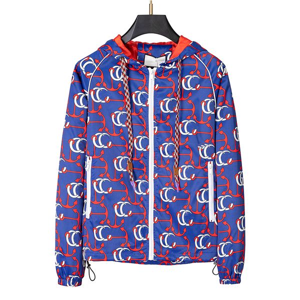 

mens coat designer jacket floral zipper letter jackets stand collar cloth jacquard fabric men fashion streetwear, Black;brown