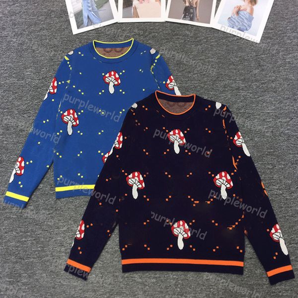 

designer knitwear ladies sweater embroidered printed knitwear classic autumn winter warm jumper top, White;black