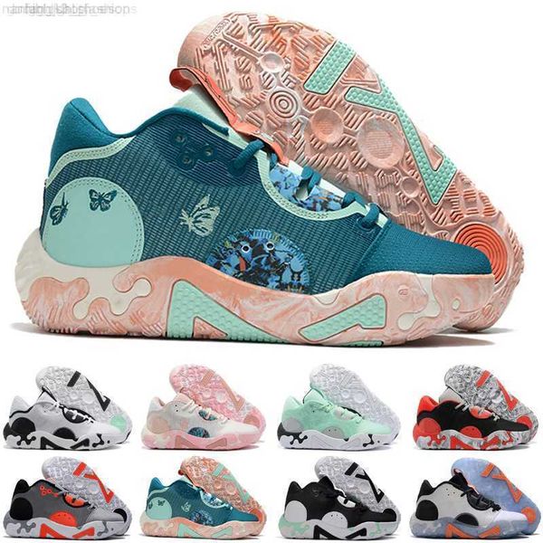 

pg 6 paul george mens basketball shoes sneakers pg6 weekend fluoro black mint blue infrared bred valentines day 2022 designer women trainer