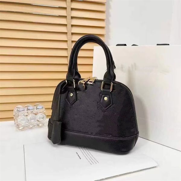 

alma bb fashion women shoulder bags chain messenger bag leather handbags shell wallet purse ladies cosmetic crossbody bags tote 2023