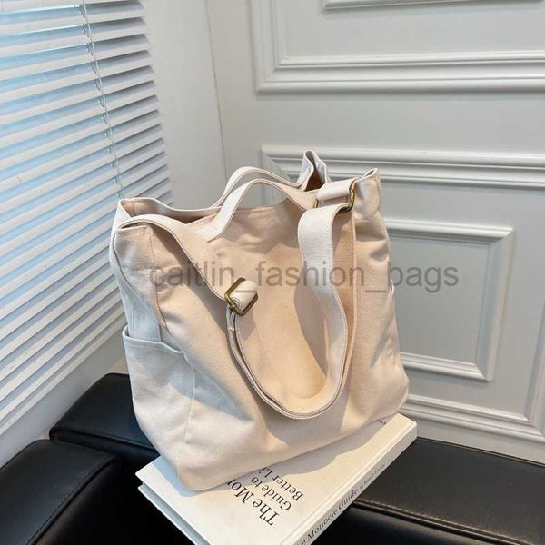 

shoulder bags women's large capacity shopping bag vintage canvas handbag solid messenger bag women's large capacity shopping bag c