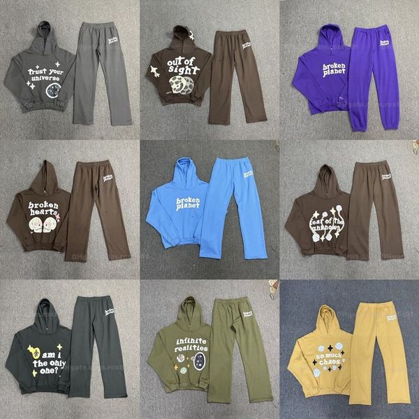 

broken planet hoodie foam letter print hoodie loose mens y2k hoody 3d foam graffiti letter sweater hip hop harajuku sweatshirts pullover wom, Black