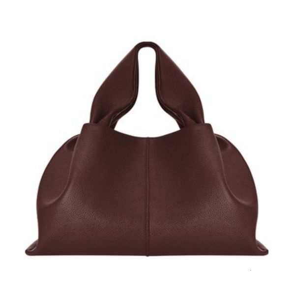 

evening bags early fall leather irregular folds dumpling retro fashion large capacity single shoulder crossbody cowhide ladies soft bag 2308