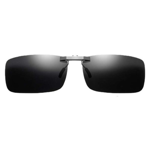 

ultra light aluminium magnesium polarizer sunglasses near vision clips night goggles male and female driver, White;black