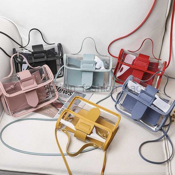 

shoulder bags fashion women's transparent jelly bag fashion splice candy colorful armrest bag women's waterproof travel shoulder b