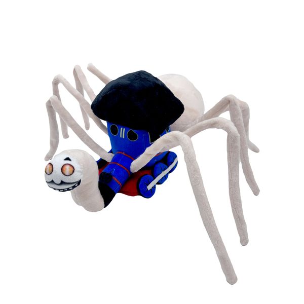 

YORTOOB Train Thomas Plush Spider Halloween Gift Funny Creative Toys, Blue