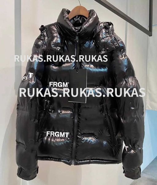 

fashion coat luxury maya minimalist designer monclair men's down parka full print casual warm full body alphabet women's down nfcs, Black