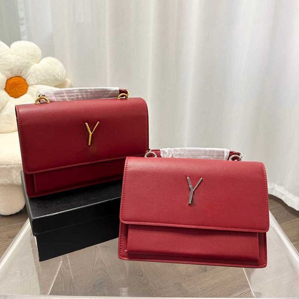 

messenger bag designer handbag lady shoulder bags classic simple sunset bag women black square crossbody bags purse 230201