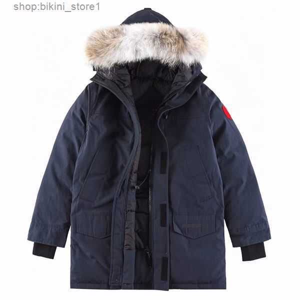 

mens designer down jacket winter warm coats canadian goose casual letter embroidery outdoor fashion for male couples parkas 8 y1c0, Black
