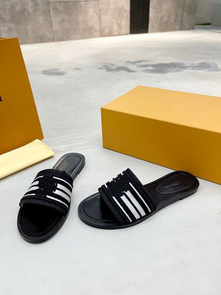 

designer sandals women channel slides adjustable buckle flat sandals comfort slides with arch support women 0828, Black